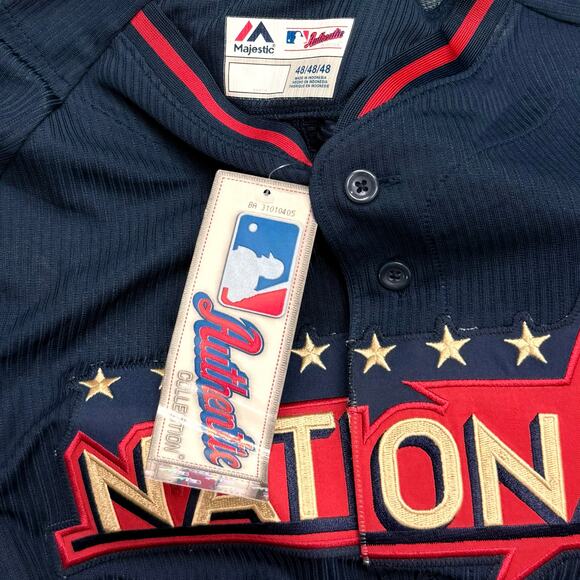 NWT Majestic MLB 2014 National League Authentic All Star Cool Base Jersey 48‎ - Picture 6 of 6
